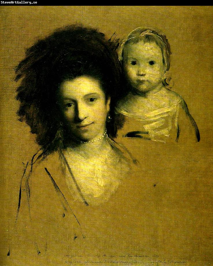 Sir Joshua Reynolds mrs john  spencer and her daughter